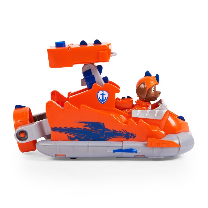 PAW Patrol PAT' PATROUILLE RESCUE KNIGHTS - VÉHICULE + FIGURINE CHEVALIER ZUMA - Rejoins Pat' Patrouille Mission Chevalier avec