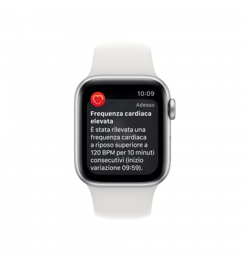 Apple Watch SE OLED 40 mm Silber GPS