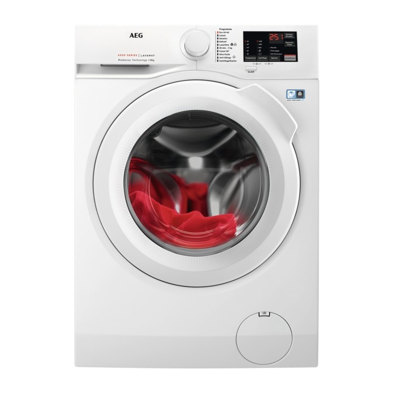 AEG L6FBI48W lavadora Carga frontal 8 kg 1351 RPM A Blanco