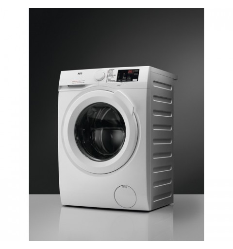 AEG L6FBI48W machine à laver Charge avant 8 kg 1351 tr min A Blanc