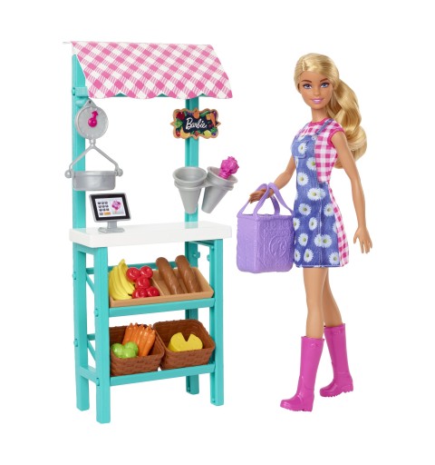 Barbie Farmers Market Playset – Caucasian Doll