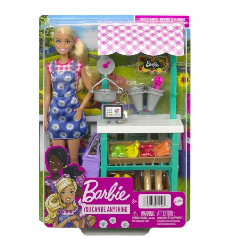 Barbie Farmers Market Playset – Caucasian Doll