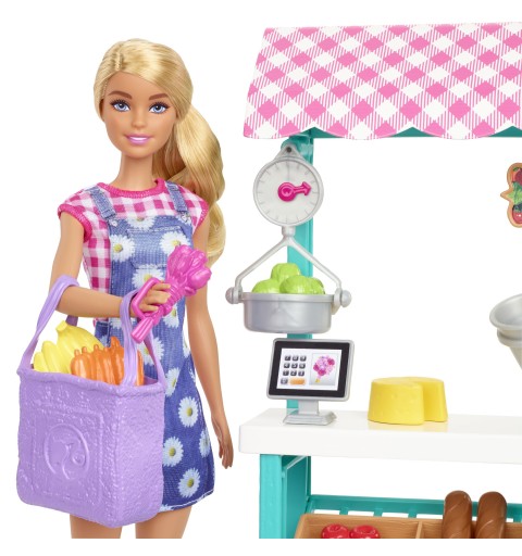 Barbie Farmers Market Playset – Caucasian Doll