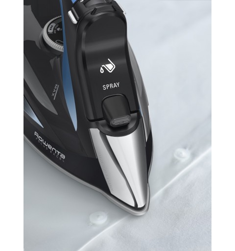 Rowenta DW5310 Fer à vapeur Semelle Laser HD Microsteam 400 2700 W Noir, Bleu