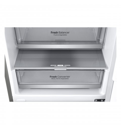 LG Frigorifero Side-by-Side GBB72NSUCN1 Classe E Capacità 384 litri Total No Frost, Metal Fresh