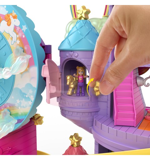 polly pocket rainbow funland theme park