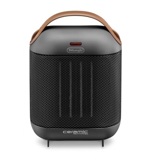 De’Longhi HFX30C18.AG Intérieure Noir, Gris 1800 W Chauffage de ventilateur électrique