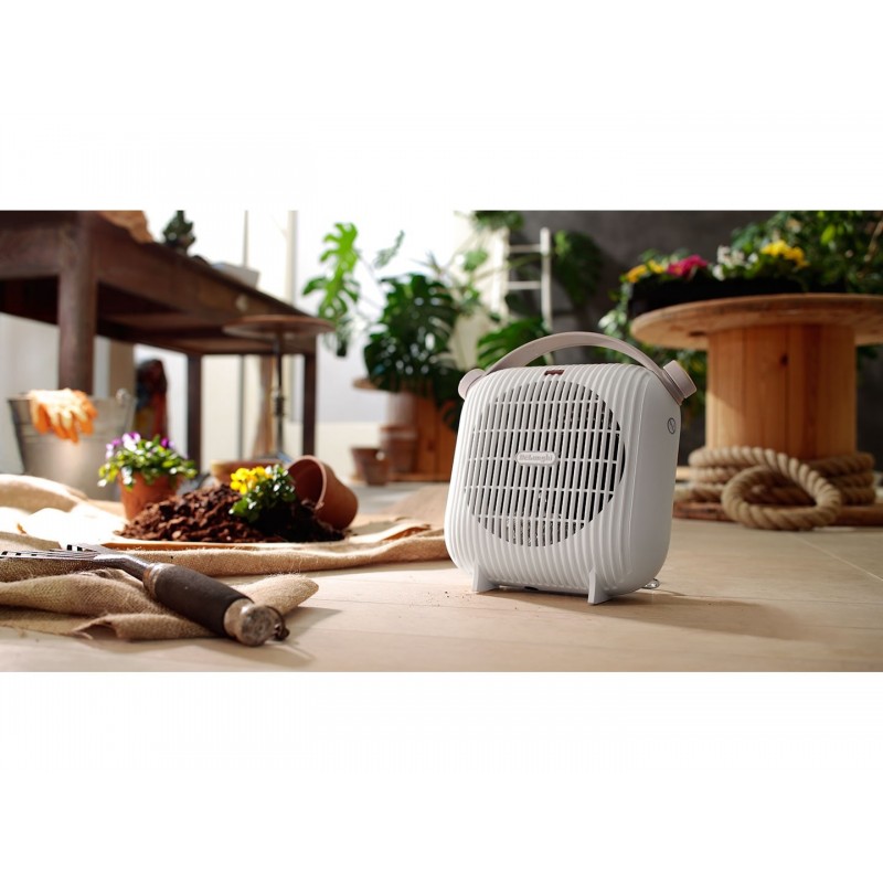 De’Longhi HFS30B24.W appareil de chauffage Intérieure et extérieure Blanc 2400 W Chauffage de ventilateur électrique