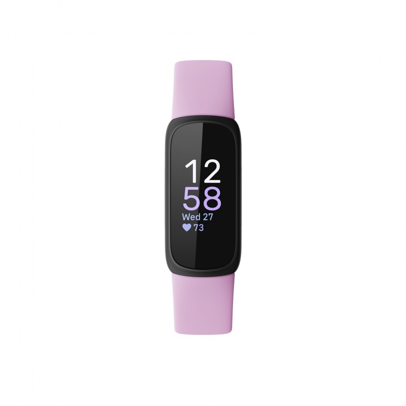 Fitbit Inspire 3 Brassard tracker d’activité Noir, Lilas