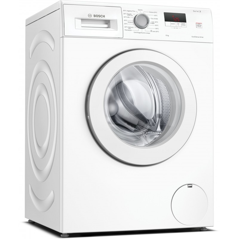 Bosch Serie 2 WAJ24068II lavadora Carga frontal 8 kg 1200 RPM C Blanco