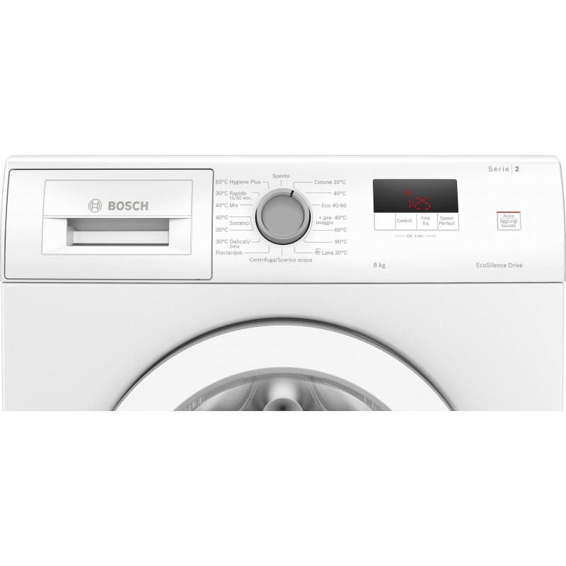 Bosch Serie 2 WAJ24068II lavadora Carga frontal 8 kg 1200 RPM C Blanco