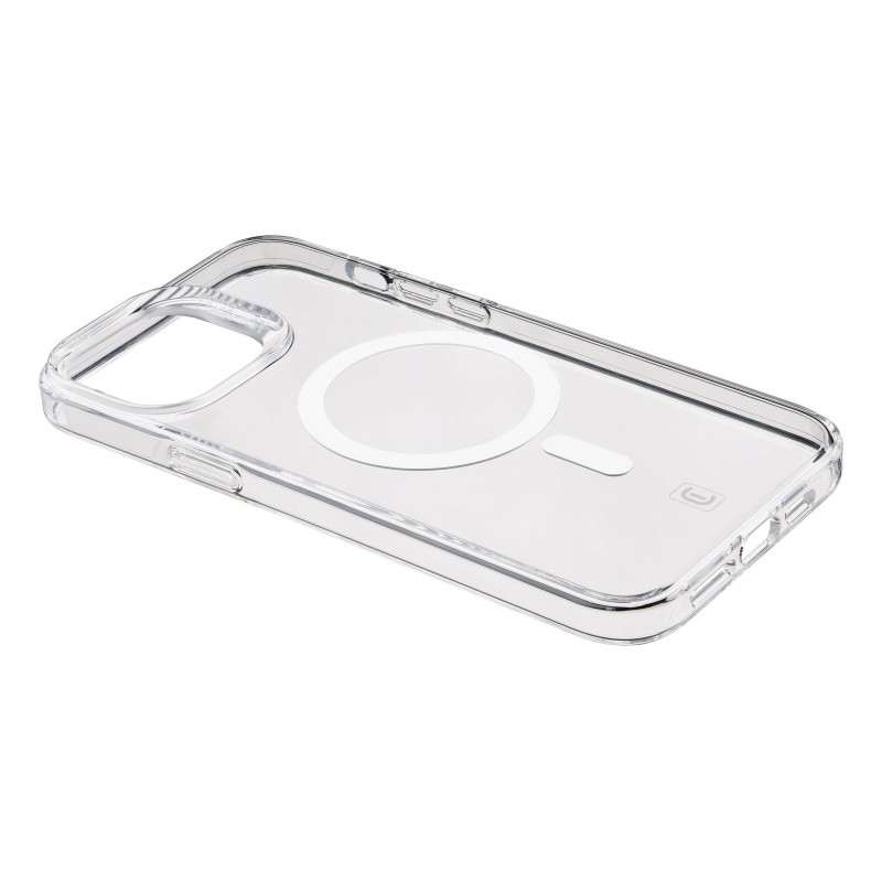 Cellularline Gloss Mag funda para teléfono móvil 17 cm (6.7") Transparente, Blanco