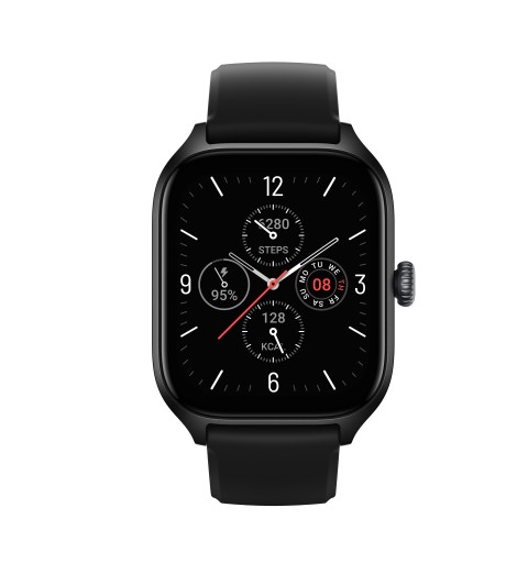 Amazfit GTS 4 4.45 cm (1.75") AMOLED 43 mm Black GPS (satellite)