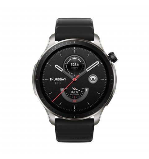 Amazfit GTR 4 Superspeed Black 3.63 cm (1.43") AMOLED 46 mm GPS (satellite)