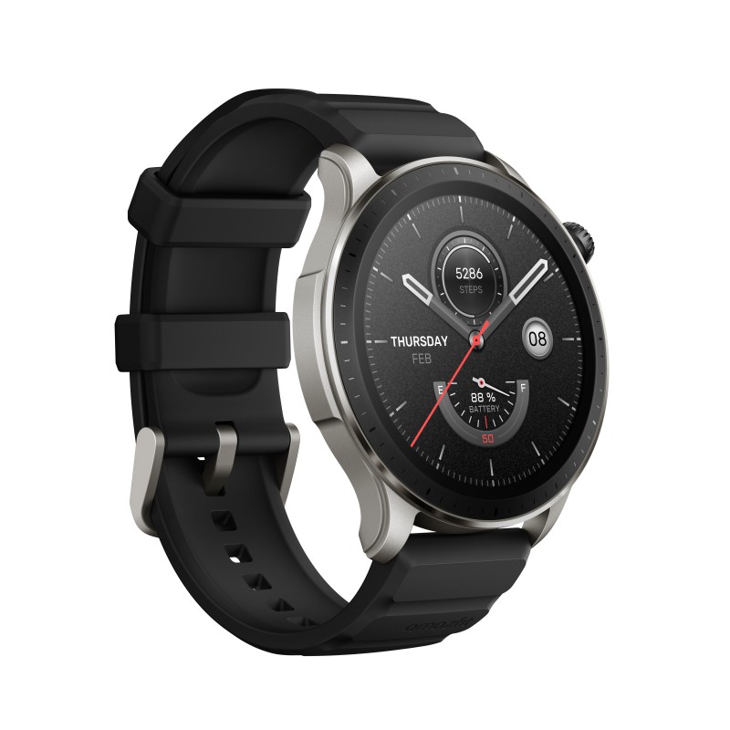 Amazfit GTR 4 Superspeed Black 3.63 cm (1.43") AMOLED 46 mm GPS (satellite)