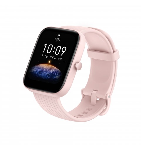 Amazfit Bip 3 Pro 4.29 cm (1.69") TFT 44 mm Pink GPS (satellite)