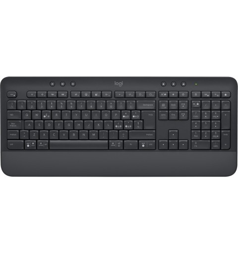 Logitech Signature K650 clavier RF sans fil + Bluetooth QWERTY Italien Graphite