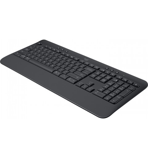 Logitech Signature K650 clavier RF sans fil + Bluetooth QWERTY Italien Graphite