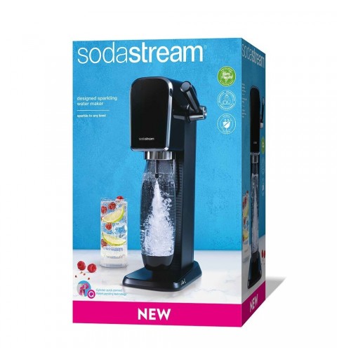 SodaStream ART Negro, Acero