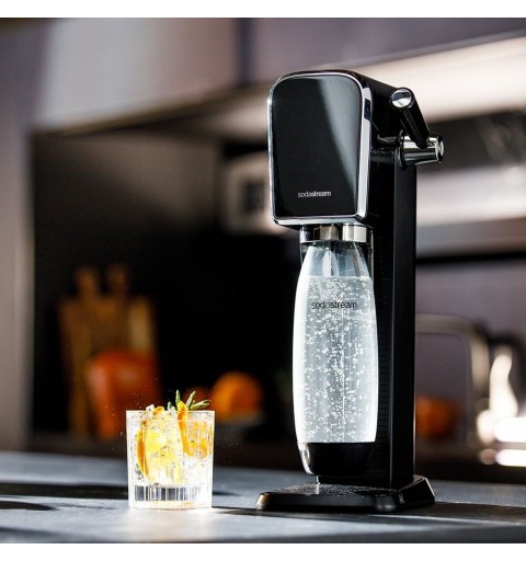 SodaStream ART Negro, Acero