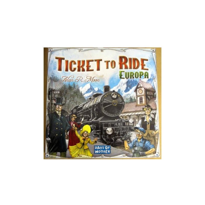 Giochi Uniti Ticket To Ride Europa Board game Economic simulation