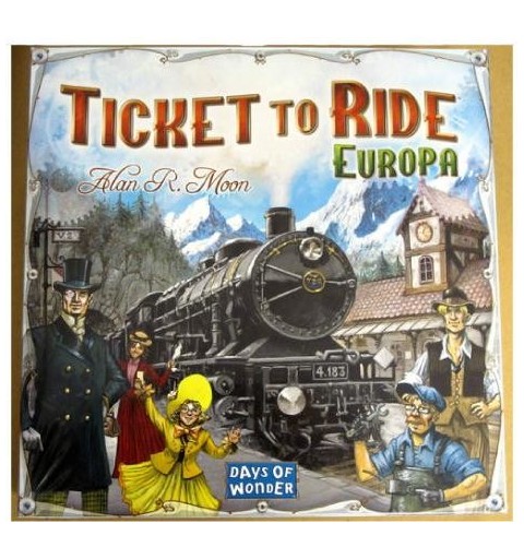 Giochi Uniti Ticket To Ride Europa Board game Economic simulation