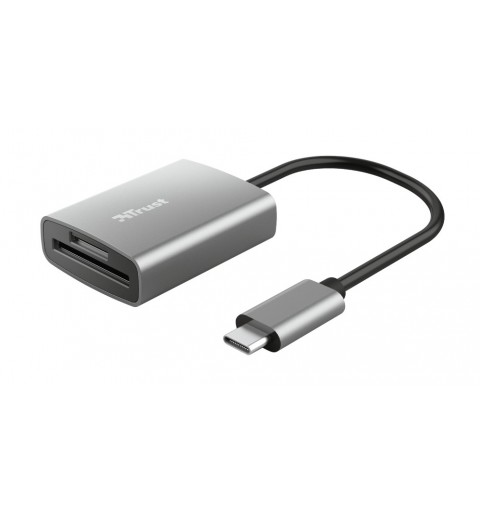 Trust 24136 card reader USB 3.2 Gen 1 (3.1 Gen 1) Type-C Aluminium