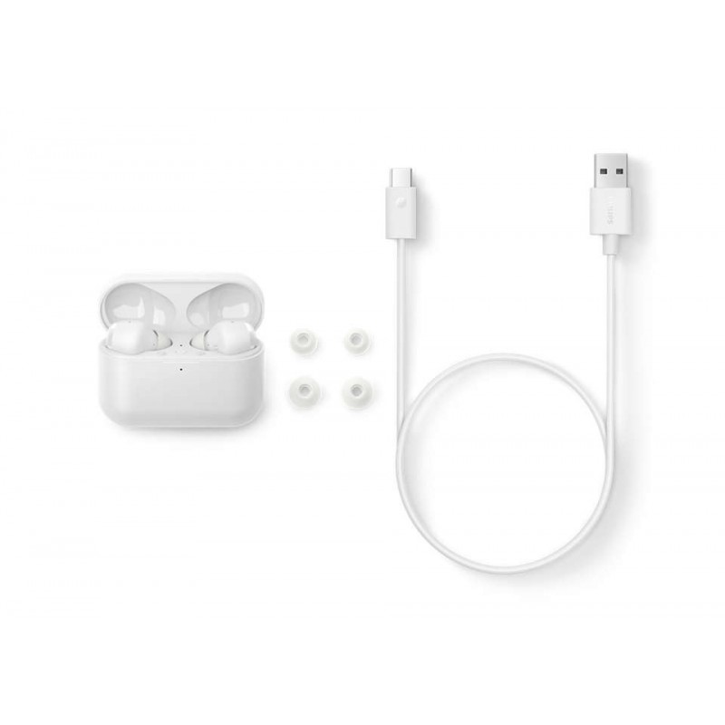 Philips 3000 series TAT3217WT 00 headphones headset Wireless In-ear Bluetooth White