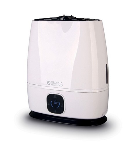 Olimpia Splendid LIMPIA 6 humidificador Ultrasónica 6 L Negro, Blanco