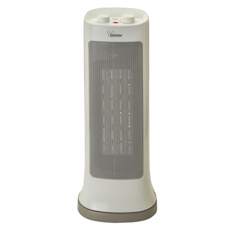 Bimar HP110 calefactor eléctrico Interior Gris, Blanco 2000 W Ventilador eléctrico