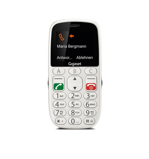 Gigaset GL390 5,59 cm (2.2") 88 g Blanc Téléphone pour seniors