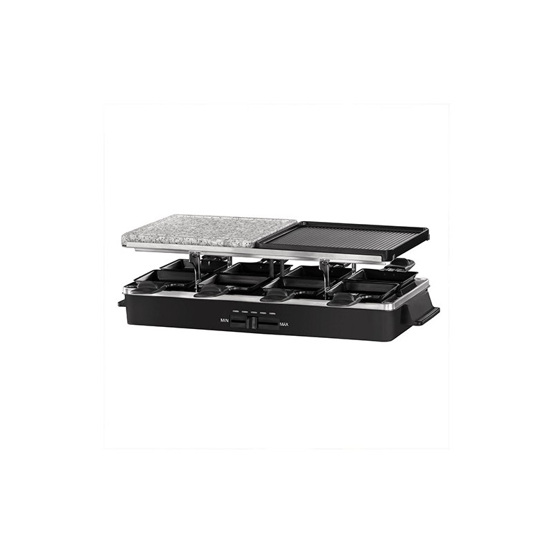 Russell Hobbs Multi Raclette 3 in 1 8 Person(en) 1400 W Schwarz