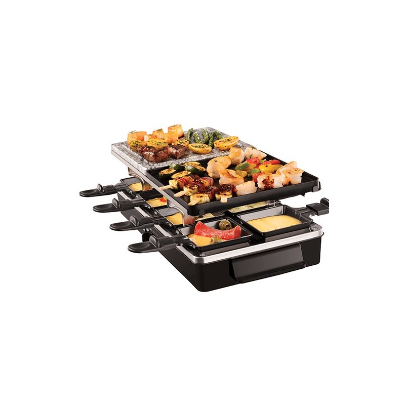 Russell Hobbs Multi Raclette 3 in 1 8 personas(s) 1400 W Negro