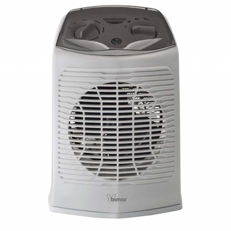 Bimar HF200 appareil de chauffage Intérieure Gris 2000 W Chauffage de ventilateur électrique