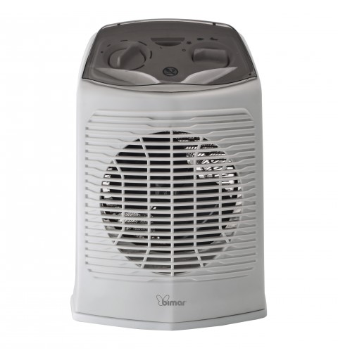 Bimar HF200 appareil de chauffage Intérieure Gris 2000 W Chauffage de ventilateur électrique