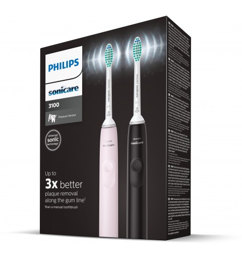 Philips 3000 series Cepillo dental eléctrico sónico tecnología sónica