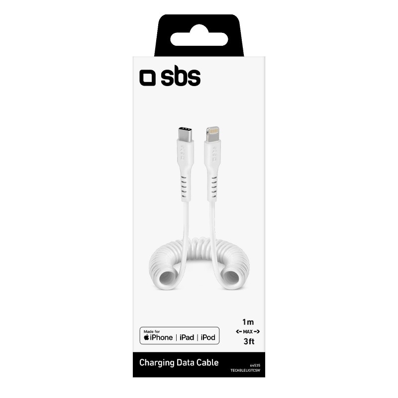 SBS Charging Data 1 m Blanc