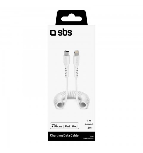 SBS Charging Data 1 m Blanc