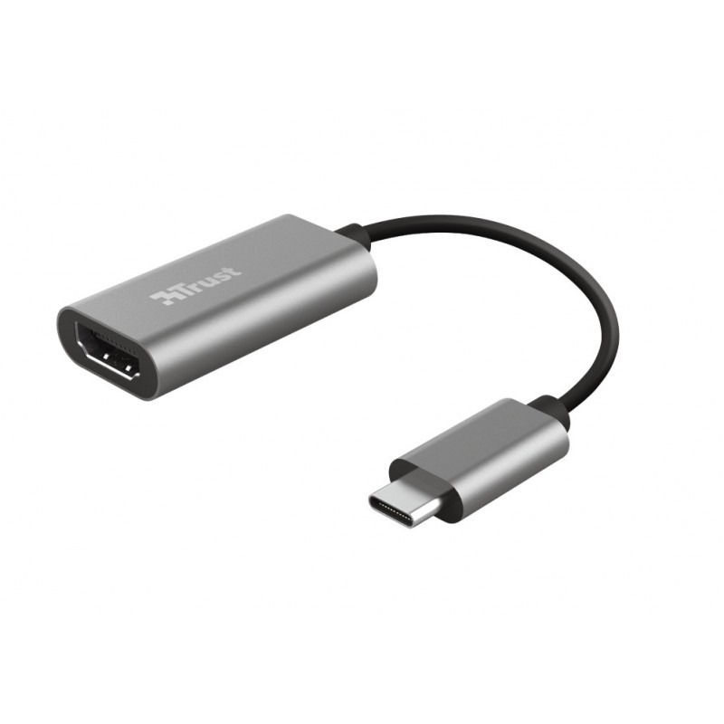 Trust Dalyx Adaptador gráfico USB Gris