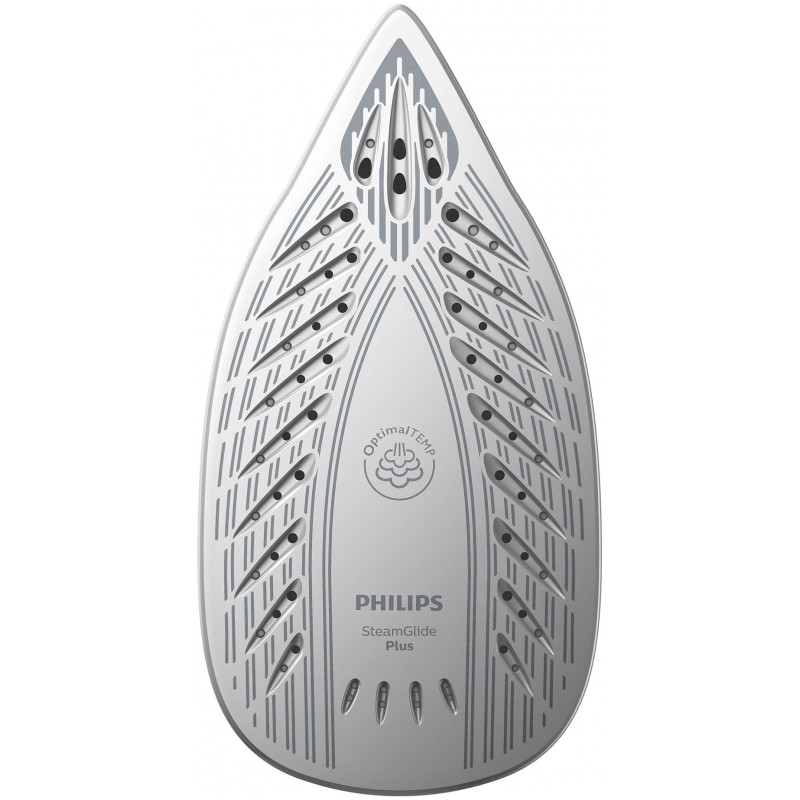 Philips 6000 series PerfectCare 2400 W 1,8 L Semelle SteamGlide Plus Bleu, Blanc