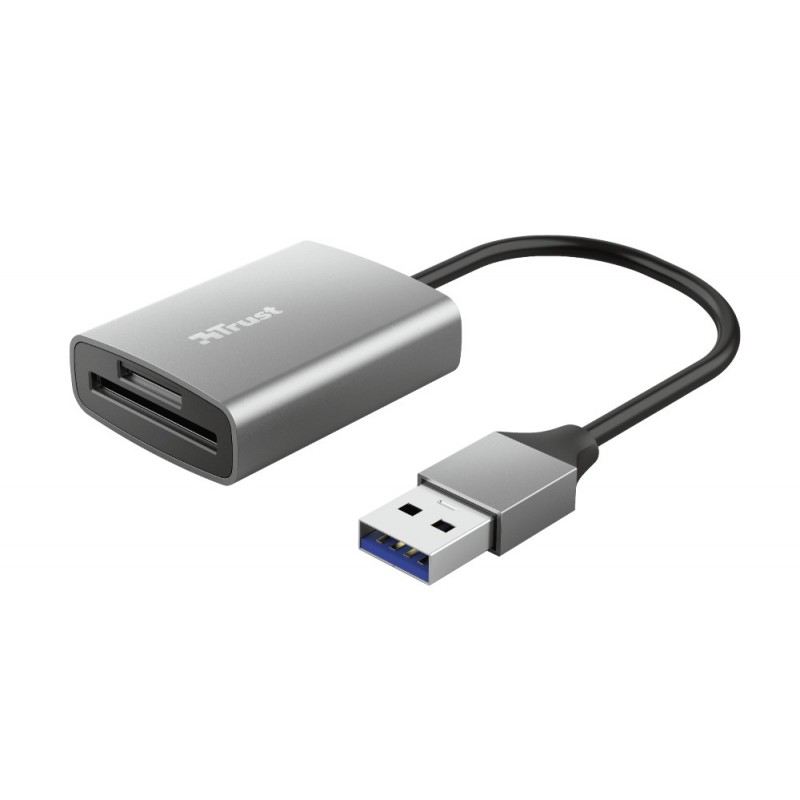 Trust Dalyx card reader USB 3.2 Gen 1 (3.1 Gen 1) Aluminium