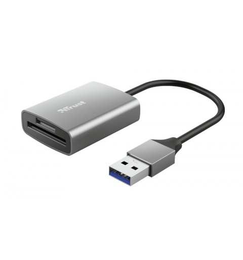 Trust Dalyx lettore di schede USB 3.2 Gen 1 (3.1 Gen 1) Alluminio