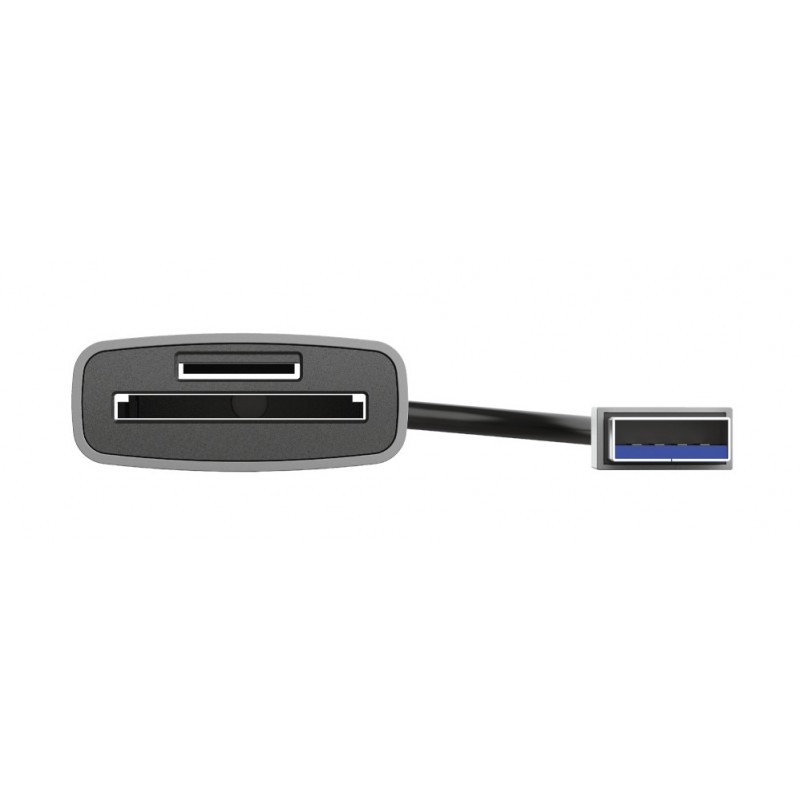 Trust Dalyx card reader USB 3.2 Gen 1 (3.1 Gen 1) Aluminium