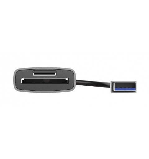 Trust Dalyx lettore di schede USB 3.2 Gen 1 (3.1 Gen 1) Alluminio