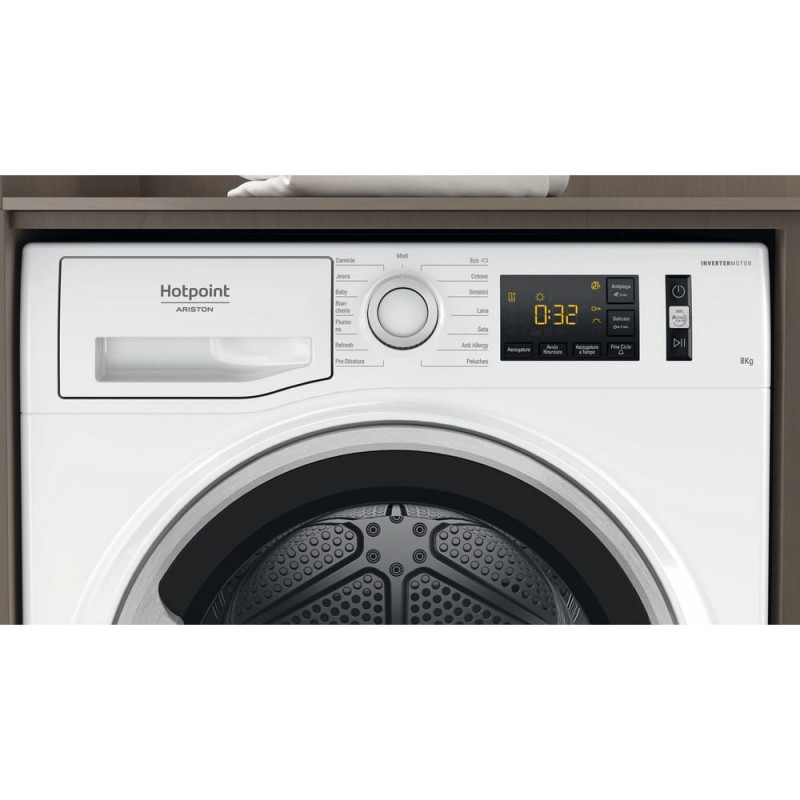 Hotpoint NT M11 8X3SK IT Wäschetrockner Freistehend Frontlader 8 kg A+++ Weiß