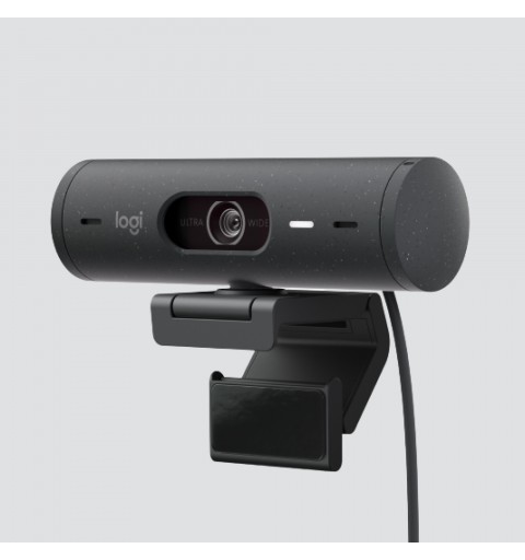 Logitech Brio 500 Webcam 4 MP 1920 x 1080 Pixel USB-C Graphit