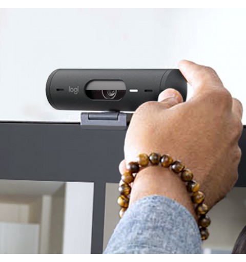 Logitech Brio 500 webcam 4 MP 1920 x 1080 Pixel USB-C Grafite