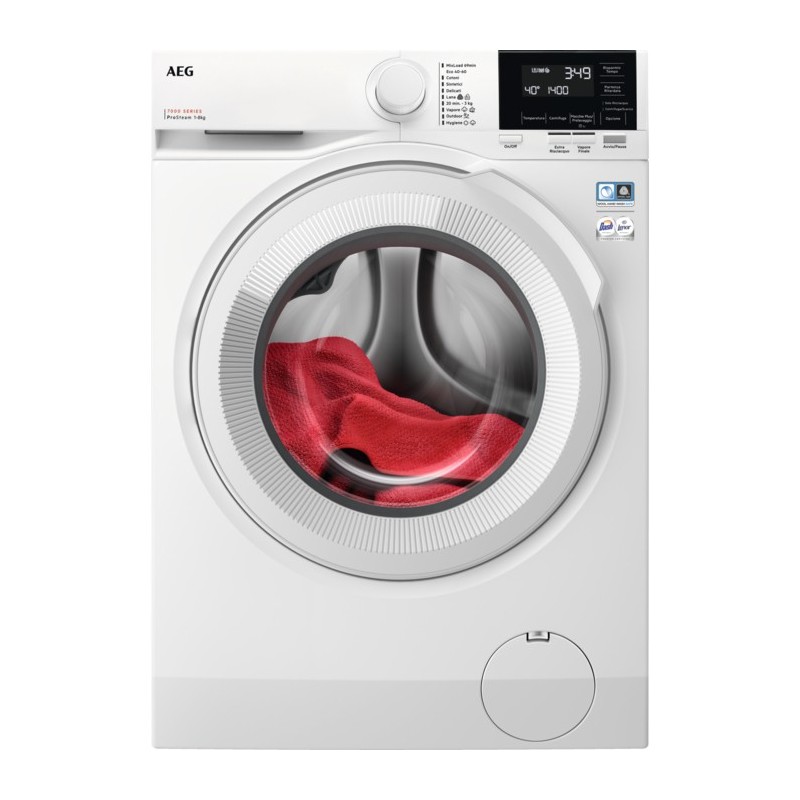 AEG LR7G84GW lavadora Carga frontal 8 kg 1400 RPM A Blanco