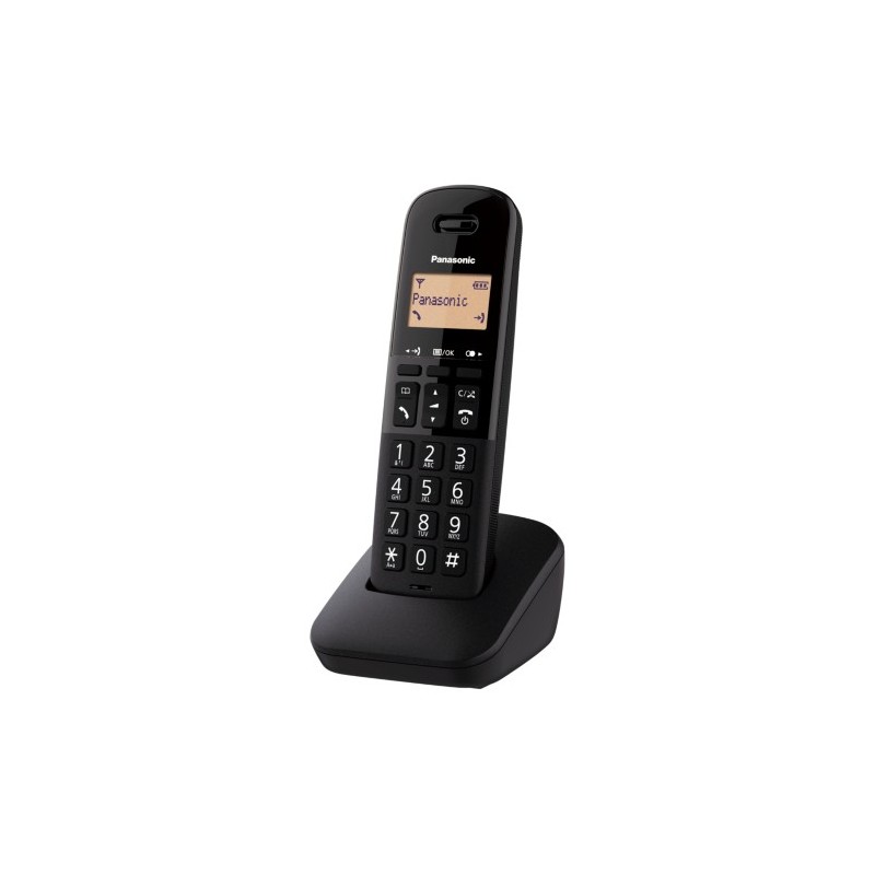 Panasonic KX-TGB610JT Teléfono DECT analógico Identificador de llamadas Negro