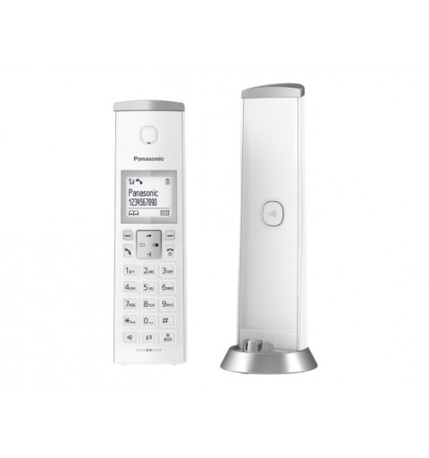 Panasonic KX-TGK210 DECT-Telefon Anrufer-Identifikation Weiß